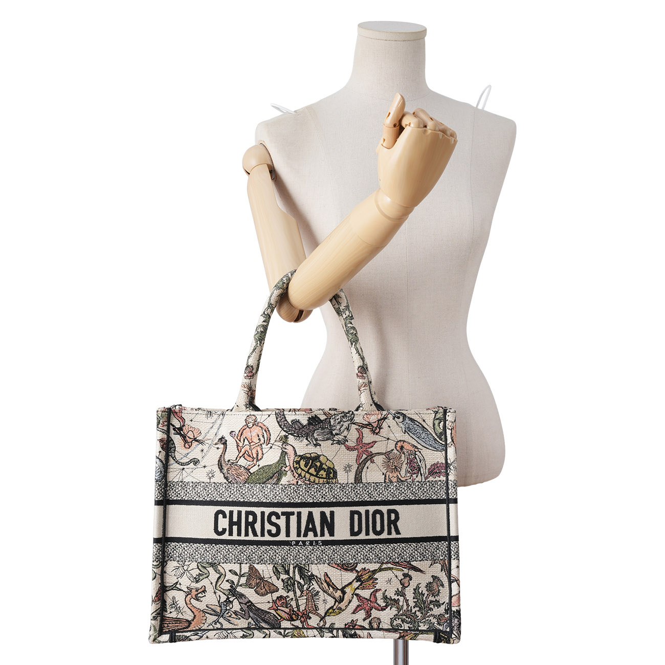 CHRISTIAN DIOR(USED)디올 M1324 북토트 미듐